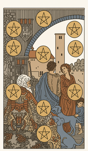 Zehn der Münzen