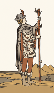 Bube der Stäbe
