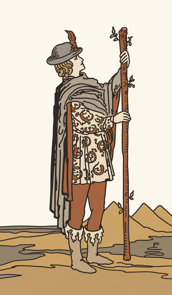 Bube der Stäbe